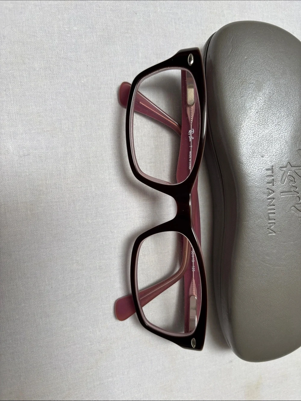 Ray-Ban Women's Rectangular Glasses - Tortoise